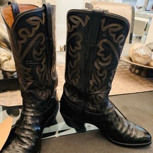 Lucchese ostrich boots